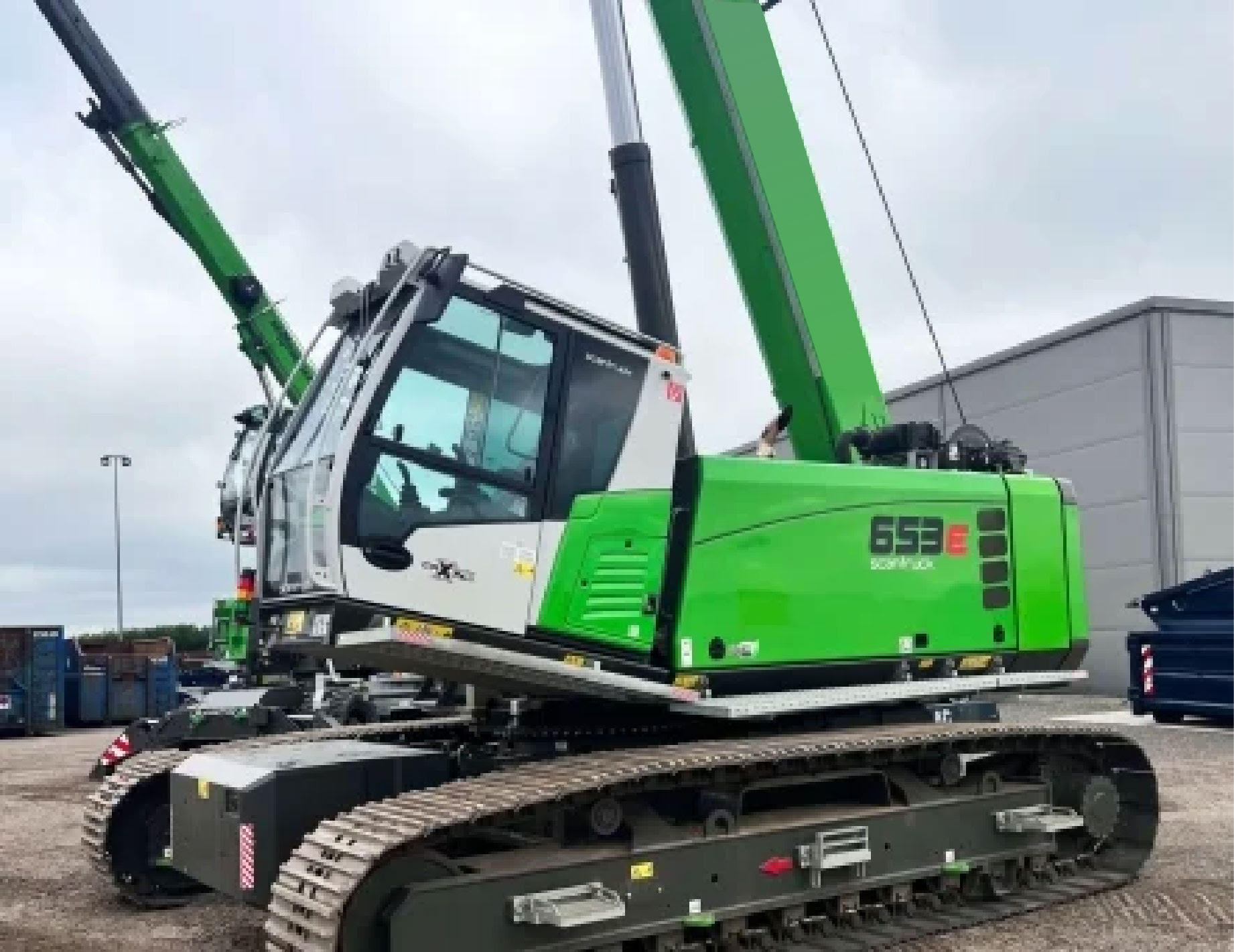 Bæltekran Sennebogen 653E